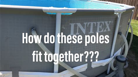Lets go over how exactly that works. . How to take apart intex pool frame